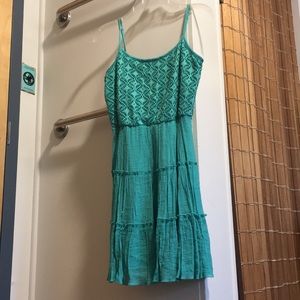 Junior’s Turquoise Summer Dress